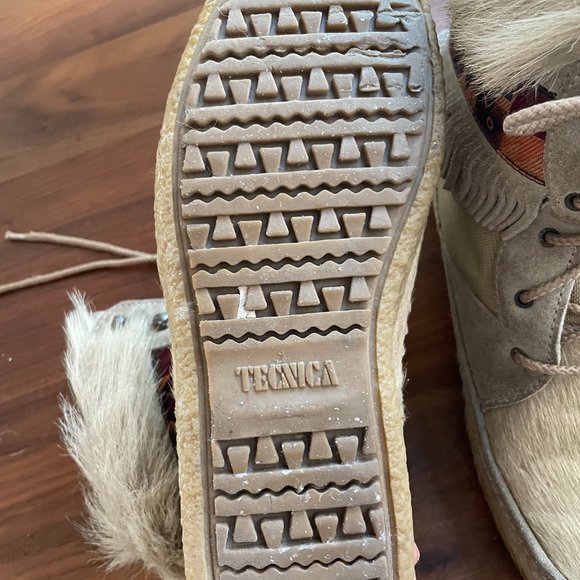 TECNICA Navajo Apres Ski Booties - CAMEL Size 7 - Picture 9 of 9